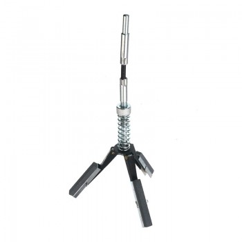 19mm - 62mm Car Engine Cylinder Brake Honing Stone 3 Jaw Adjustable Bore Hone Steel Flexible Shaft Honing Tool