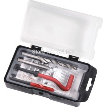 M10 X 1.25 X 13.5mm Thread Repair Tool For Helicoil Motorcycle Car Helical Coil Wire Insert Kit Auto Garage Tools AT2059E