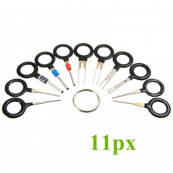 Mayitr 2017 Hot 11pcs Terminal Removal Tool Key Pin Wire Crimp Connector Pin Extractor Kit Car Electrical Key Tools