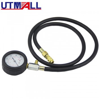 UTOOL Full System Automotive Engine Oil Pressure Test Kit Tester Car Garage Tool 0-140PSI Low Oil Warning Devices