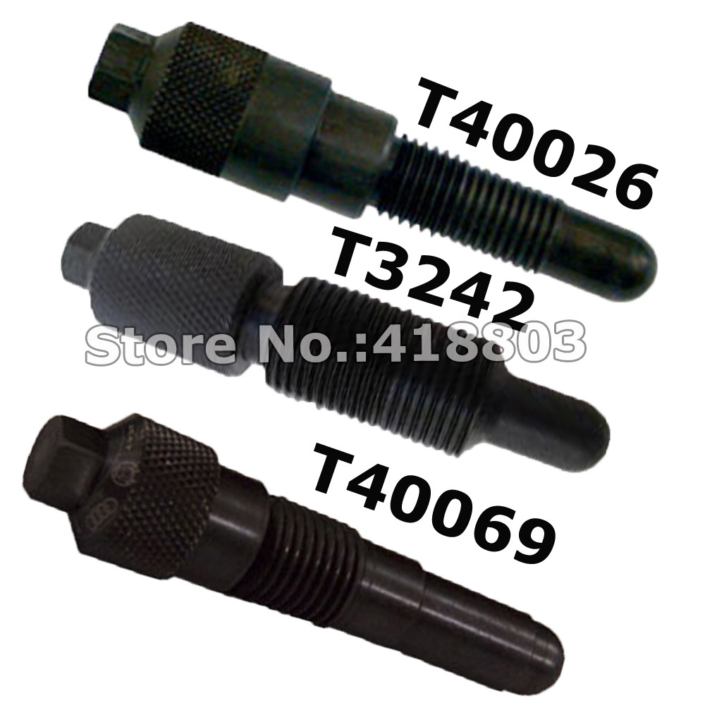 T40026 T3242 T40069 Crankshaft Lock Pin TDC For VW AUDI Engine Camshaft Timing Locking Tools