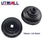 76mm Oil Filter Wrench Removal Tool Spanner For Mercedes Benz Renault wrench 3/8 Drive 12 Point