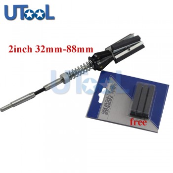3 jaw Adjustable Brake Piston Cylinder Hone Tool Range 32-88mm with Free 50 mm Replaceble Stone Set