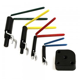 4 Size Cylinder Gasket Rod Oil Seal tool with Silicone Handle