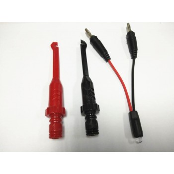New  Piercing Test Clip with 4mm Banana seat   Heavy-Duty Insulation Piercing Probe Automotive test Clip with back probe