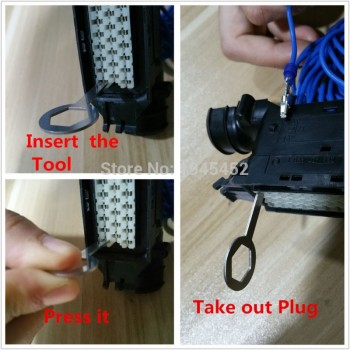 8 pcs Auto Car Plug Circuit Board Wire Harness Terminal Extraction Pick Connector Crimp Pin Back Needle Remove Tool Set