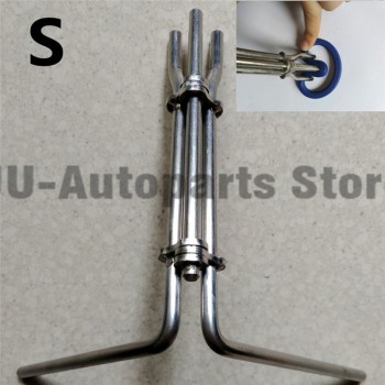 Universal 3Pcs S M L 3 Sizes Steel Hydraulic Cylinder Piston Rod Seal Up U-cup Installation Tools Prevents Damage