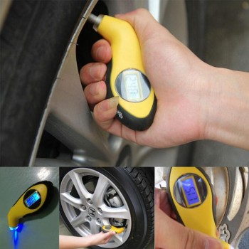 NEW Digital LCD Car Tire Tyre Air Pressure Gauge Meter Manometer Barometers Tester Tool For Auto Car Motorcycle