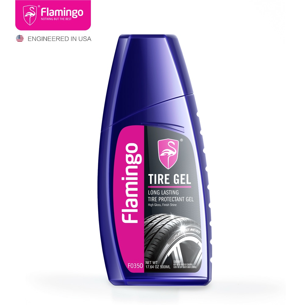 500ml Car Enhanced Oilbase Tire Protectant Gel Tire Shine Tire Dressing Tire Glaze High Gloss Finish Shine 17.64oz
