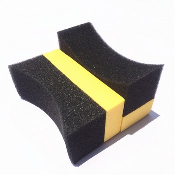 Youwinme 20pcs U-Shape Auto Tyre Wash Brush Sponge Truck Tire Paint Care Car Wheels Cleaning Wax Polishing Washer Wipe