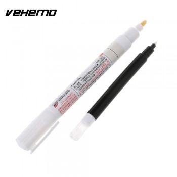 Vehemo 2pcs Tire Marker Carwash Tire Pen Motorcycle Tire Paint Pen for Marker Pens Tread Supplies for Paint Care
