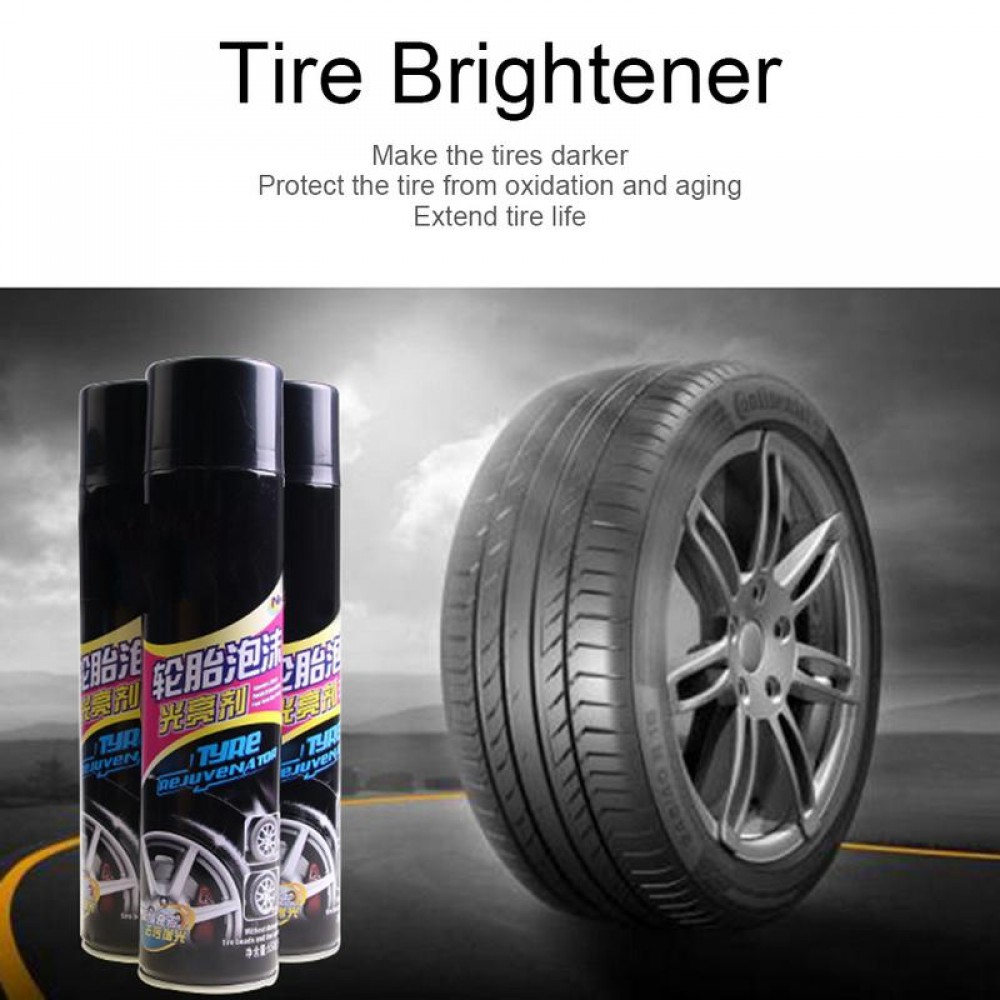 650ml Auto Tire Nano Coating Agent High Brightness Glitter Protective Coating Make Tire Black Anti Aging