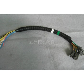 Fast Free shipping! Univesal Excavator Electric oil pump plug pair wiring harness to patch cord -Plug to insert wire harness