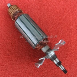 Free shipping ! Whoesaler AC 220V 100A Angle grinder rotor part 124AF Electric Motor Rotor for Melchers Angle grinder 100H