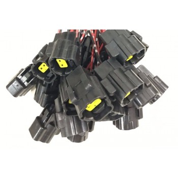 Free shipping! sensor plugs with two line(two wire) for Kobelco Excavator SK-6/Kobelco Excavator sensor harness plug with 2 wire
