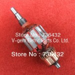 Free shipping!Whoesaler Electric Angle Grinder rotor / Armature Rotor for Makita Flat sander 4510