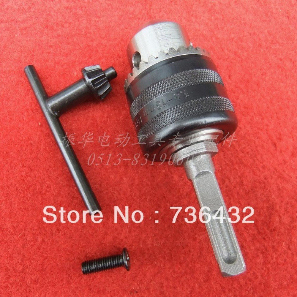 Free shipping!Electric drill connecting + rod 13mm drill relentless(set) 991A902A for change Longpai 26 electric hammer to drill