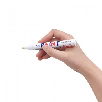 Waterproof Paint Care Car Wheel Tire Oily Mark Pen Auto Rubber Tyre Tread Metal Permanent Paint Marker Graffiti Marcador Caneta