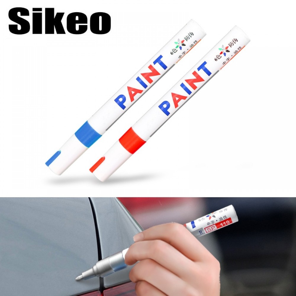 Colorful Waterproof Auto Car Wheel Tire Oily Mark Pen Auto Rubber Tyre Tread CD Metal Permanent Paint Marker Graffiti