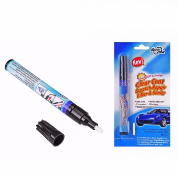 1pcs Magic Permanent Water Resistant Works On All Colors Fix It Pro Clear Car Coat Scratch Cover Remove Repair Painting Pen
