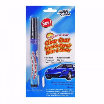 1pcs Magic Permanent Water Resistant Works On All Colors Fix It Pro Clear Car Coat Scratch Cover Remove Repair Painting Pen
