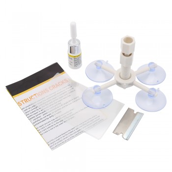 Car-styling DIY Professional Auto Glass Windscreen Repair Tools Set Car Windscreen Crack Restore Window Screen Polishing