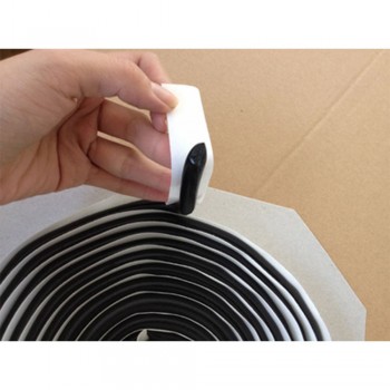 1pcs 4meters Black Butyl Rubber Glue Headlight Sealant Retrofit Reseal Hid Headlamps Taillight Shield Glue Tapes for Car