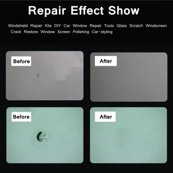 Windshield Repair Kits DIY Car Window Repair Tools Glass Scratch Windscreen Crack Restore Window Screen Polishing Car-styling