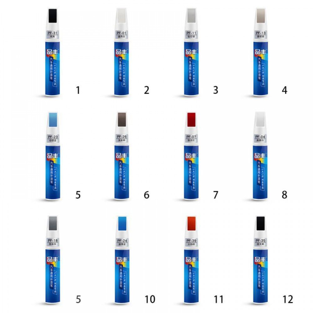 Professional Matt Car Scratch Repair Pen Auto Care 12 Colors Car Scratch Repair Paint Care Auto Paint Pen