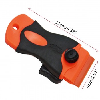 10 Plastic Scraper amp; 10pcs Steel Blades Knife Tinting Tools Ice Scraper Car Squeegee Vinyl Film Stickers Covers Tool
