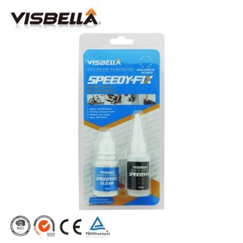 Visbella 3pcs 7 Second Speedy Fix Powder Adhesive Quick Bonding Glue Repair Fill Reinforcing Dual Water Resistance Sealants