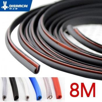 Door Seal 8M Sealant Rubber Car Seals Sound Insulation Door Rubber Seal Noise Insulation Rubber Strip Car Door Weather strip car
