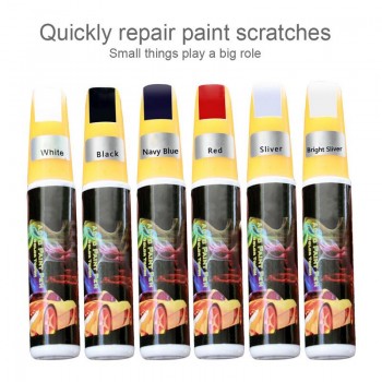 6 Colors Car Scratches Paint Repair Pen Repair Painting Market Pen Automotive Car Vehicle Paint Care Red Black White Silver Gray
