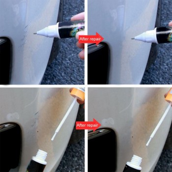 6 Colors Car Scratches Paint Repair Pen Repair Painting Market Pen Automotive Car Vehicle Paint Care Red Black White Silver Gray