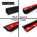 Car Door Seal Strip Big D Small D Z P Type Waterproof Trim Sound Insulation Soundproof Weatherstrip EPDM auto rubber seal Strips