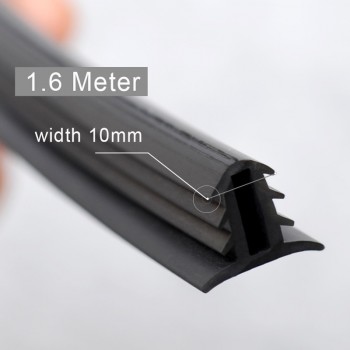 160cm Auto Rubber Seals Universal Windshield Dashboard Soundproof Rubber Seal Strip Auto Sealing Car Panel Seal