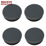 Tube Frame Hole Cover Plugs Rear Wheel Well For 1999-2018 Chevy Silverado 1500 amp; For GMC Sierra 1500 4pc Set