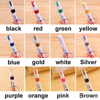 LARATH New 1pc Universal White Car Motorcycle Whatproof Permanent Tyre Tire Tread Rubber Paint Marker Pen hot selling
