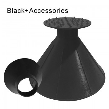 Outdoor Ice Scraper for Car Snow Shovel Cone Shaped Winter Car Windshield Snow Remover Miracle Ice Scraper Brush for Car Snow