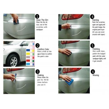 1Pcs Pro Mending Car Remover Scratch Repair Paint Pen Clear Painting Pens For Kia Nissan Chevrolet Honda Hyundai Ford Toyota