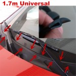 Car Ageing Rubber Seal Strips Under Front Windshield Panel Sealed Trim Moulding Strip M8617