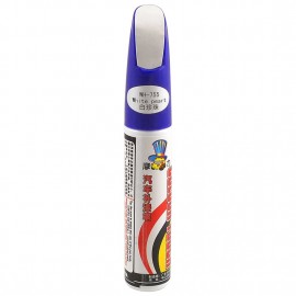 1 pcs Cute Many Colors 12ml Car Scratch Remover Repair Professional Paint Pen-white Pearl