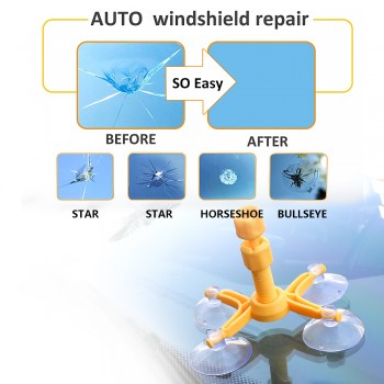 DIY Car Tools Car Glass Repair Tool Auto Glass Windshield Windscreen Instrument Repair Kits DIY Glass windshield repair kit