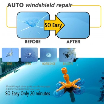 1PC Windshield Repair Kits Car Window Repair Tool DIY Glass Scratch Windscreen Crack Restore Window Screen Polishing Car-Styling