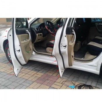 Universal 6 Meters U-type Automobile Door Edge Guard Rubber Sealing Strip  Collision Strip Reduce The Impact