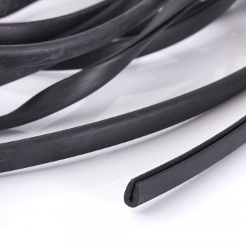 Universal 6 Meters U-type Automobile Door Edge Guard Rubber Sealing Strip  Collision Strip Reduce The Impact