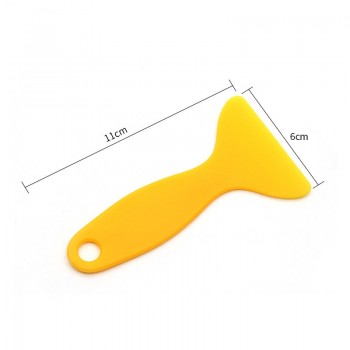 3pcs Plastic Scraper Ice Scraper Auto Cleaning Tool Window Cleaner Windshield Snow Shovel Glass Water Remove Wiper Squeegee