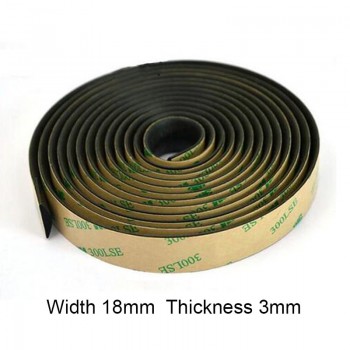 SRXTZM 3Meter Car Window Sealant Rubber Sunroof Triangular Window Sealed Strips Seal Trim For Auto Vehicle Front Rear Windshield