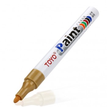 2017 New Permanent Waterproof Car Tyre Tire Metal Paint Marking Pen Marker Motor Bike Z825 DROPSHIP 5lower