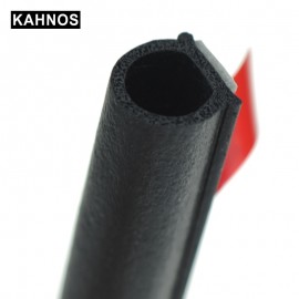 Small D 9*10mm Universal Weather Strip Car Sound Insulation Sealing Rubber Strip Anti Noise Rubber 3m Sticky Tape Car Door Seal